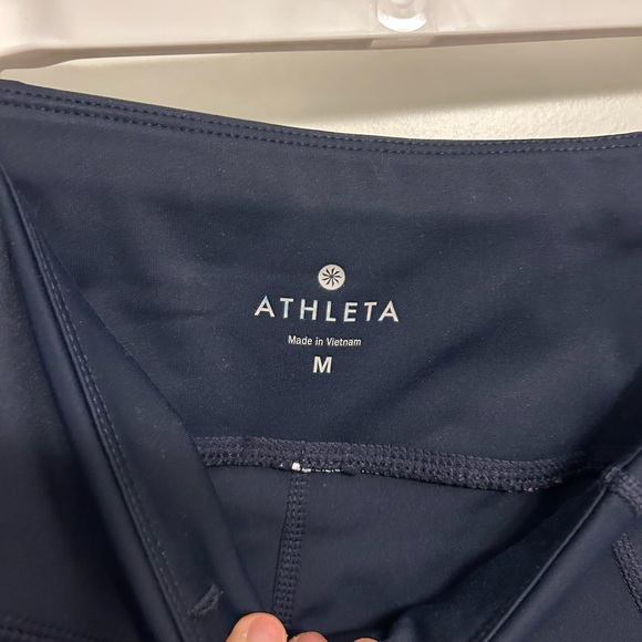 Athleta Electro Cobalt Ankle Tight Mesh Leggings - Picture 5 of 12